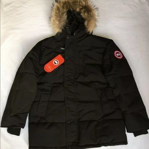 Authentic Canada Goose Men's Carson Parka Black